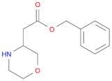 Benzyl 2-(morpholin-3-yl)acetate