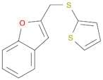 Benzofuran, 2-[(2-thienylthio)methyl]-