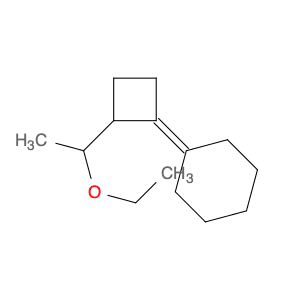 Cyclohexane, [2-(1-ethoxyethyl)cyclobutylidene]-