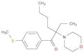 1-Hexanone, 2-ethyl-1-[4-(methylthio)phenyl]-2-(4-morpholinyl)-