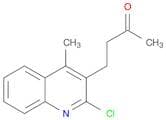 2-Butanone, 4-(2-chloro-4-methyl-3-quinolinyl)-