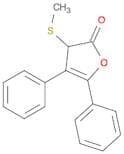 2(3H)-Furanone, 3-(methylthio)-4,5-diphenyl-