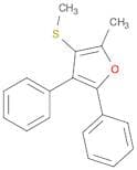 Furan, 2-methyl-3-(methylthio)-4,5-diphenyl-