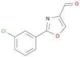 2-(3-Chlorophenyl)oxazole-4-carbaldehyde