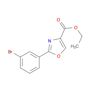 Ethyl 2-(3-bromophenyl)oxazole-4-carboxylate