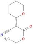 Acetic acid, cyano(tetrahydro-2H-pyran-2-ylidene)-, ethyl ester