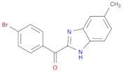 Methanone, (4-bromophenyl)(5-methyl-1H-benzimidazol-2-yl)-