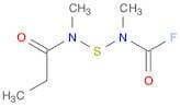 Carbamic fluoride, methyl[[methyl(1-oxopropyl)amino]thio]-
