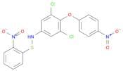 Benzenesulfenamide, N-[3,5-dichloro-4-(4-nitrophenoxy)phenyl]-2-nitro-