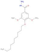 Benzoic acid, 4-(decyloxy)-3,5-dimethoxy-, hydrazide