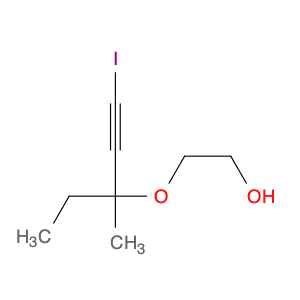 Ethanol, 2-[(1-ethyl-3-iodo-1-methyl-2-propynyl)oxy]-