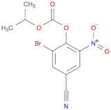 Carbonic acid, 2-bromo-4-cyano-6-nitrophenyl 1-methylethyl ester