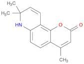 2H-Pyrano[2,3-f]quinolin-2-one, 7,8-dihydro-4,8,8-trimethyl-