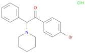Ethanone, 1-(4-bromophenyl)-2-phenyl-2-(1-piperidinyl)-, hydrochloride