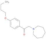 Ethanone, 1-(4-butoxyphenyl)-2-(hexahydro-1H-azepin-1-yl)-