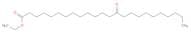 Tetracosanoic acid, 14-oxo-, ethyl ester