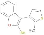 2-Benzofuranthiol, 3-(2-methyl-3-thienyl)-
