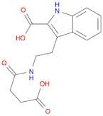 1H-Indole-2-carboxylic acid, 3-[2-[(3-carboxy-1-oxopropyl)amino]ethyl]-