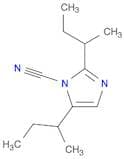 1H-Imidazole-1-carbonitrile, 2,5-bis(1-methylpropyl)-
