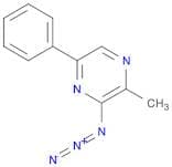 Pyrazine, 3-azido-2-methyl-5-phenyl-