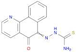Hydrazinecarbothioamide, 2-(5-oxobenzo[h]quinolin-6(5H)-ylidene)-
