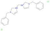 1H-Imidazolium, 1,1'-methylenebis[3-(phenylmethyl)-, dichloride