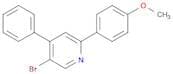 Pyridine, 5-bromo-2-(4-methoxyphenyl)-4-phenyl-