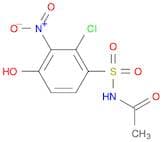Acetamide, N-[(2-chloro-4-hydroxy-3-nitrophenyl)sulfonyl]-