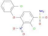 Benzenesulfonamide, 2-chloro-4-(2-chlorophenoxy)-3-nitro-