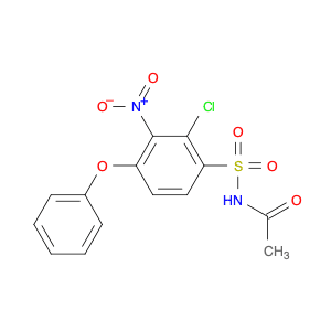 Acetamide, N-[(2-chloro-3-nitro-4-phenoxyphenyl)sulfonyl]-