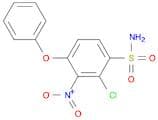 Benzenesulfonamide, 2-chloro-3-nitro-4-phenoxy-