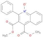 3,4-Quinolinedicarboxylic acid, 2-phenyl-, dimethyl ester, 1-oxide