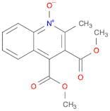 3,4-Quinolinedicarboxylic acid, 2-methyl-, dimethyl ester, 1-oxide