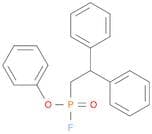 Phosphonofluoridic acid, (2,2-diphenylethyl)-, phenyl ester