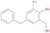 Benzenemethanol, 2-hydroxy-3-mercapto-5-(phenylmethyl)-