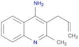 4-Quinolinamine, 2-methyl-3-(2-propenyl)-