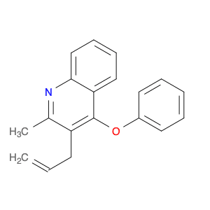 Quinoline, 2-methyl-4-phenoxy-3-(2-propenyl)-