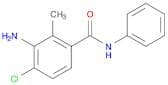 Benzamide, 3-amino-4-chloro-2-methyl-N-phenyl-