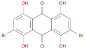 2,7-Dibromo-1,4,5,8-tetrahydroxyanthracene-9,10-dione