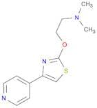Ethanamine, N,N-dimethyl-2-[[4-(4-pyridinyl)-2-thiazolyl]oxy]-