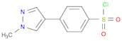 Benzenesulfonyl chloride, 4-(1-methyl-1H-pyrazol-4-yl)-