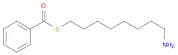 Benzenecarbothioic acid, S-(8-aminooctyl) ester