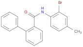 [1,1'-Biphenyl]-2-carboxamide, N-(2-bromo-4-methylphenyl)-