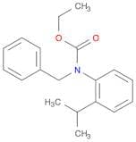 Carbamic acid, [2-(1-methylethyl)phenyl](phenylmethyl)-, ethyl ester