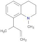 Quinoline, 1,2,3,4-tetrahydro-1-methyl-8-(1-methyl-2-propenyl)-