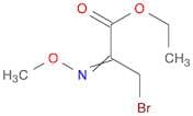 Propanoic acid, 3-bromo-2-(methoxyimino)-, ethyl ester