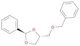 1,3-Dioxolane, 2-phenyl-4-[(phenylmethoxy)methyl]-, trans-