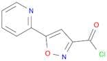 3-Isoxazolecarbonyl chloride, 5-(2-pyridinyl)-