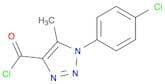 1H-1,2,3-Triazole-4-carbonyl chloride, 1-(4-chlorophenyl)-5-methyl-