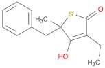 2(5H)-Thiophenone, 3-ethyl-4-hydroxy-5-methyl-5-(phenylmethyl)-